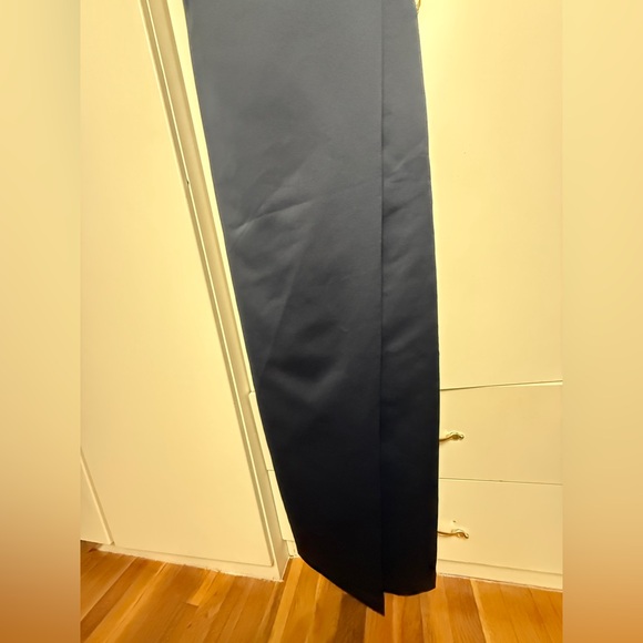 JAYGODFREY Midnight Blue Navy Strapless Dress Szie 8 - Picture 8 of 14